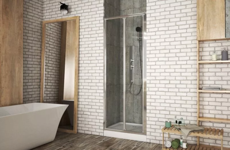 картинка Душевая дверь в нишу BRAVAT Drop BD100.4120A 