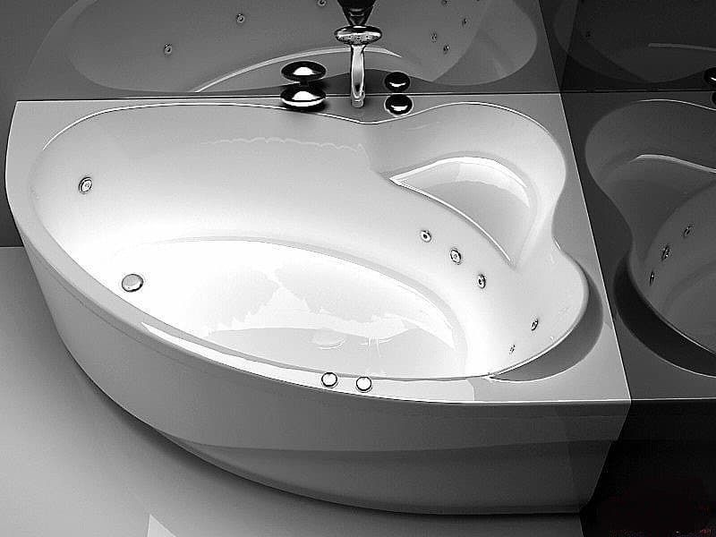 картинка Акриловая ванна Aquanet Mayorca 150x100 R с каркасом 