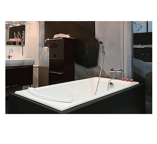 картинка Чугунная ванна Jacob Delafon Biove E2930 с ножками E4113-NF и слив-переливом E6D159-CP P хром 