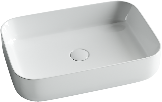картинка Накладная раковина Ceramicanova Element CN5004 цвет белый 60х42 см 