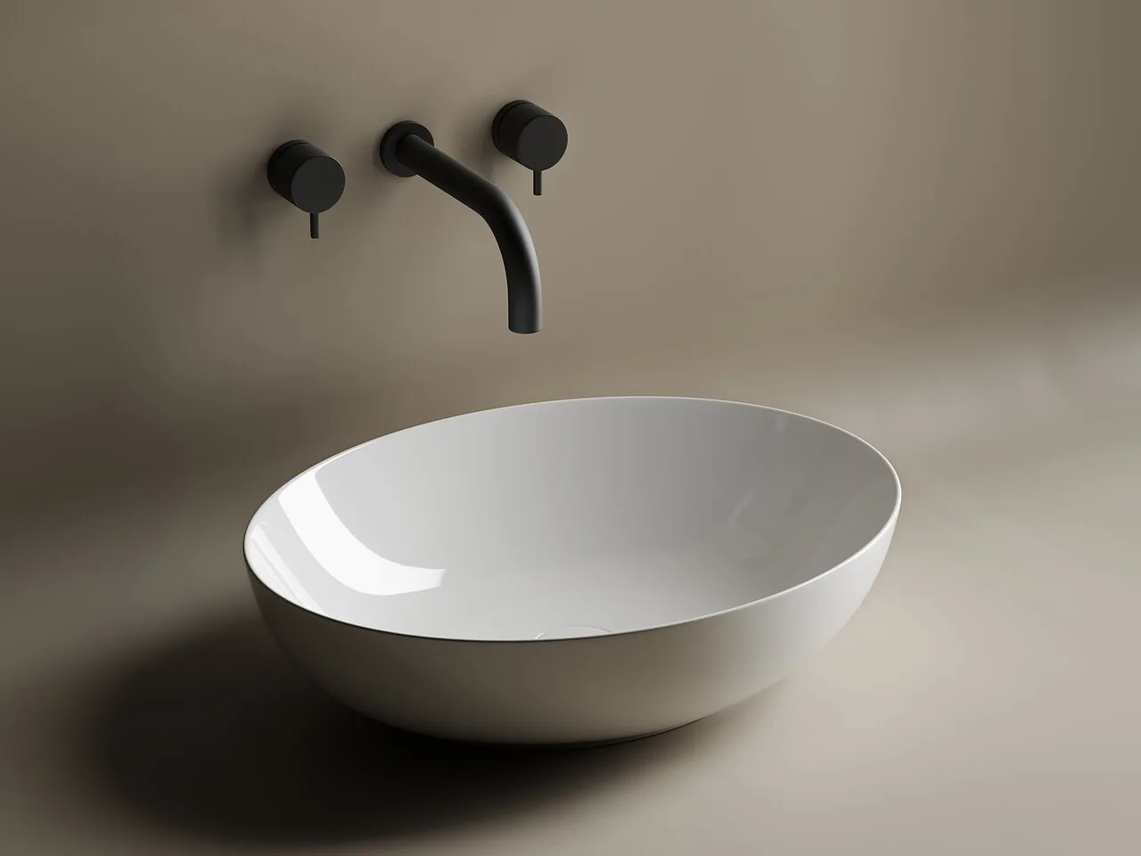 картинка Накладная раковина Ceramicanova Element CN6017 цвет белый 52х39.5 см 