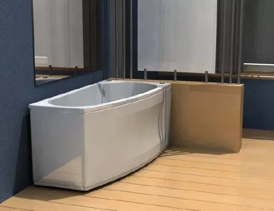 картинка Акриловая ванна Акватек Пандора R, с фронтальным экраном 