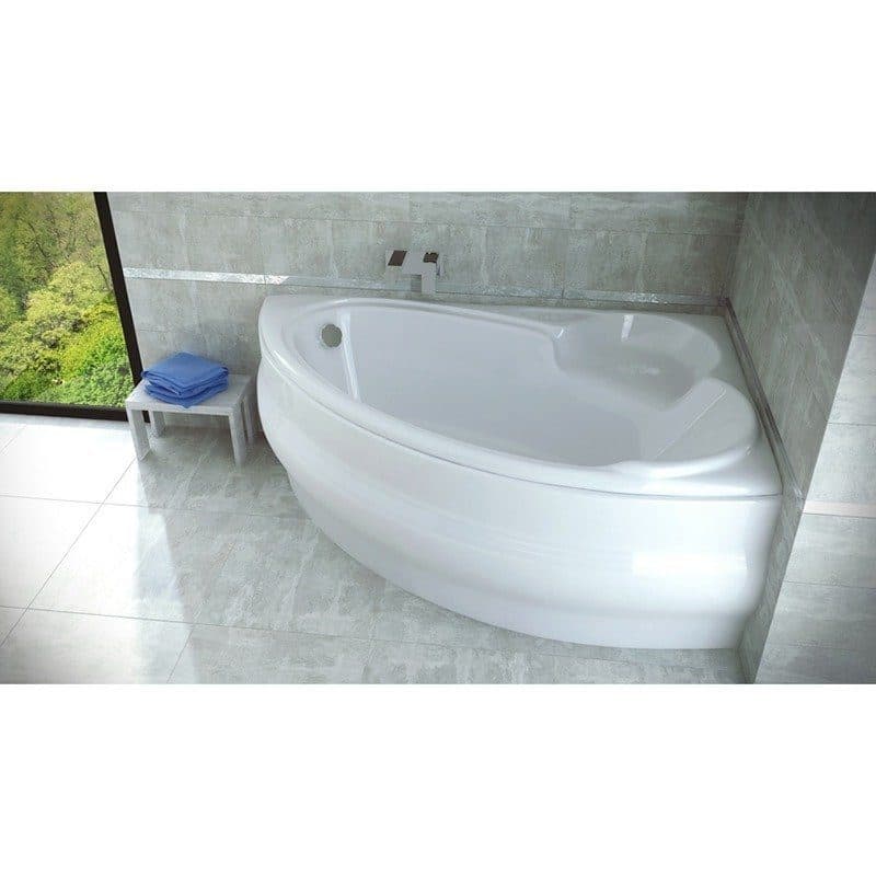 картинка Акриловая ванна Besco Finezja Nova 155x95 P с ножками Stel 