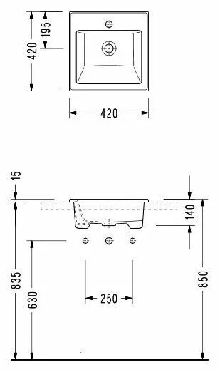 картинка Раковина Serel 3014 