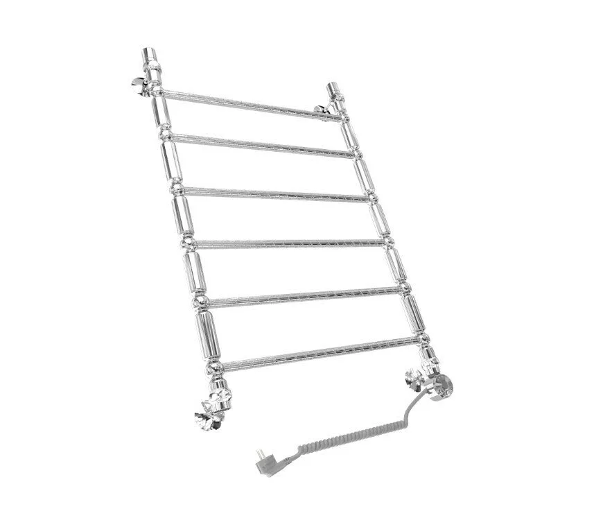 картинка Полотенцесушитель Двин Bubble 2 electro 80/50 1"-1/2" Электрический  ТЭН справа К эл, Полированный (4627162897048) 