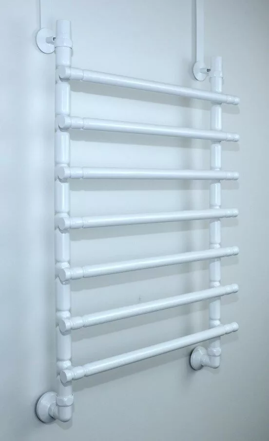 картинка Полотенцесушитель Двин Bubble3 100/50 1"-3/4"-1/2" Универсальный К3, Белый (4627130732487) 