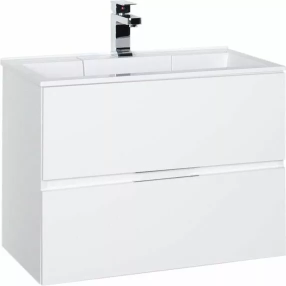 фото Тумба с раковиной Aquanet Алвита 70 белый арт. 00212680 