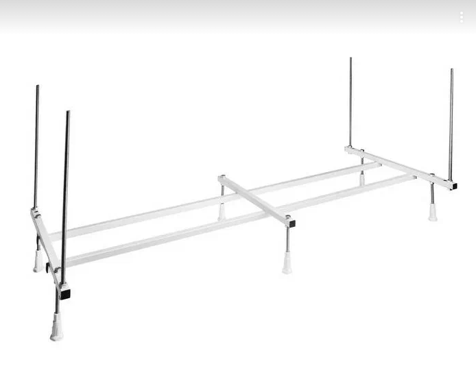 картинка Акриловая ванна Eurolux OBERONY 170x75 с каркасом, экраном и слив-переливом 