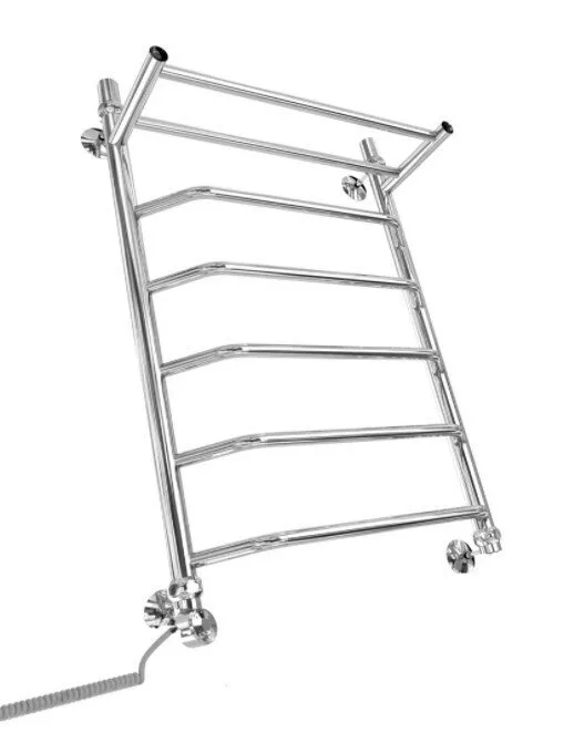 картинка Полотенцесушитель Двин FE Electro 80/50 / 1"-1/2" К эл ТЭН слева Полированный (4627176473566) 