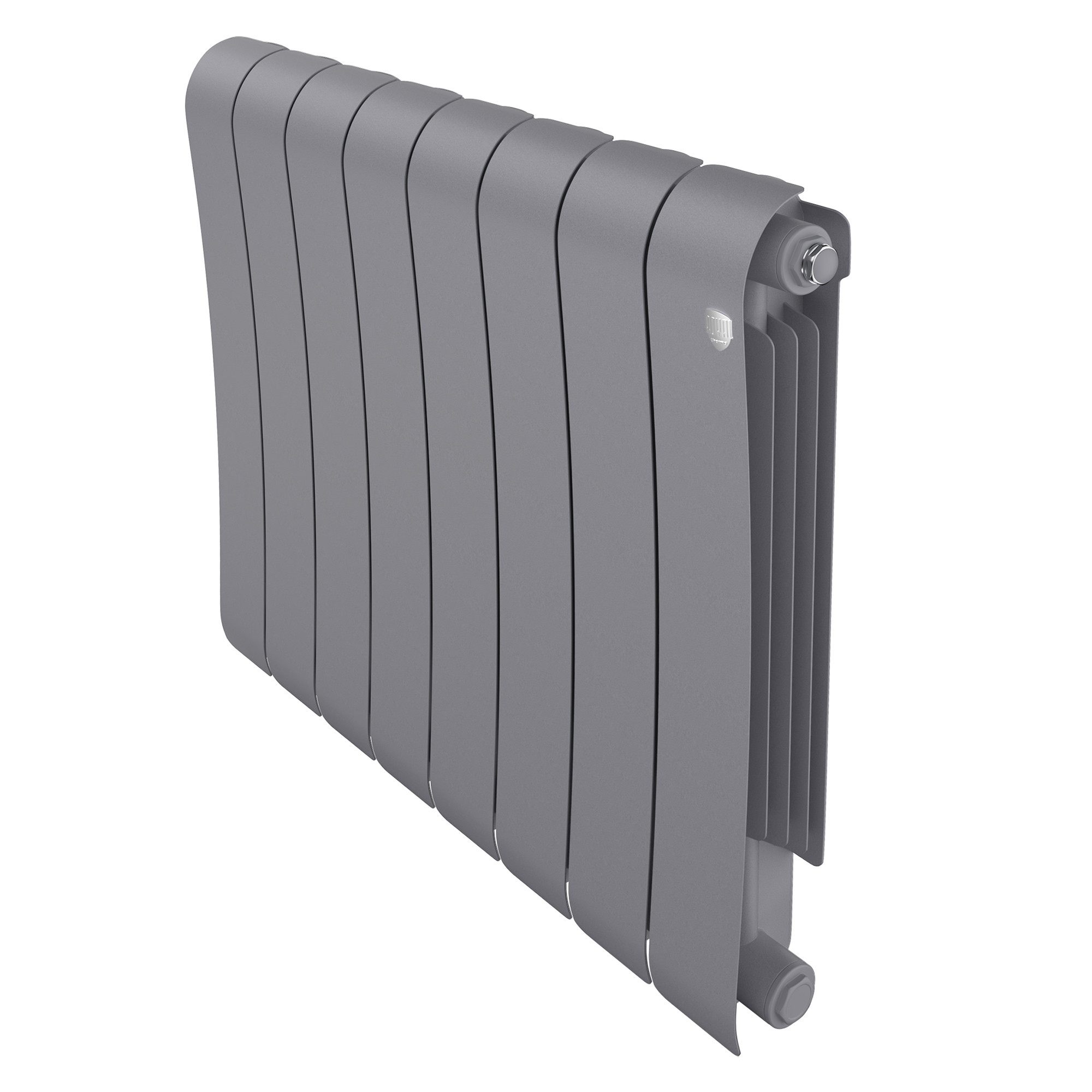 картинка Радиатор биметаллический Royal Thermo Infinity 500 Silver Satin 8 секций 
