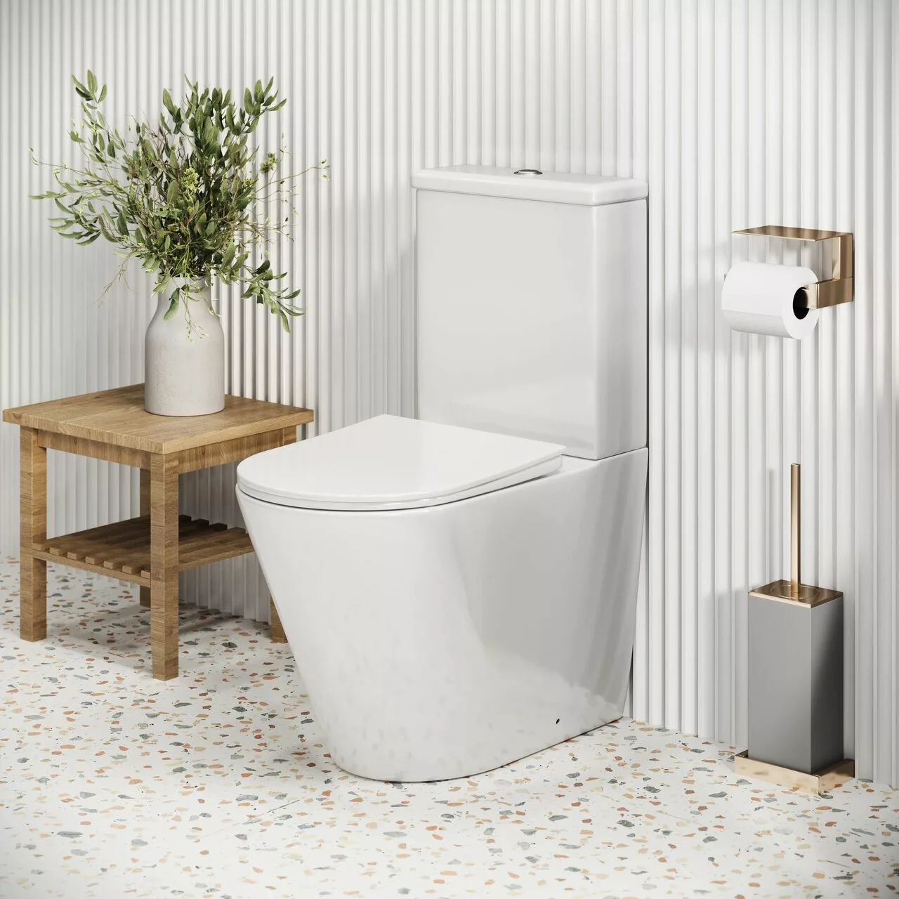 картинка Унитаз-компакт Grossman GR-4480S Color, белый 