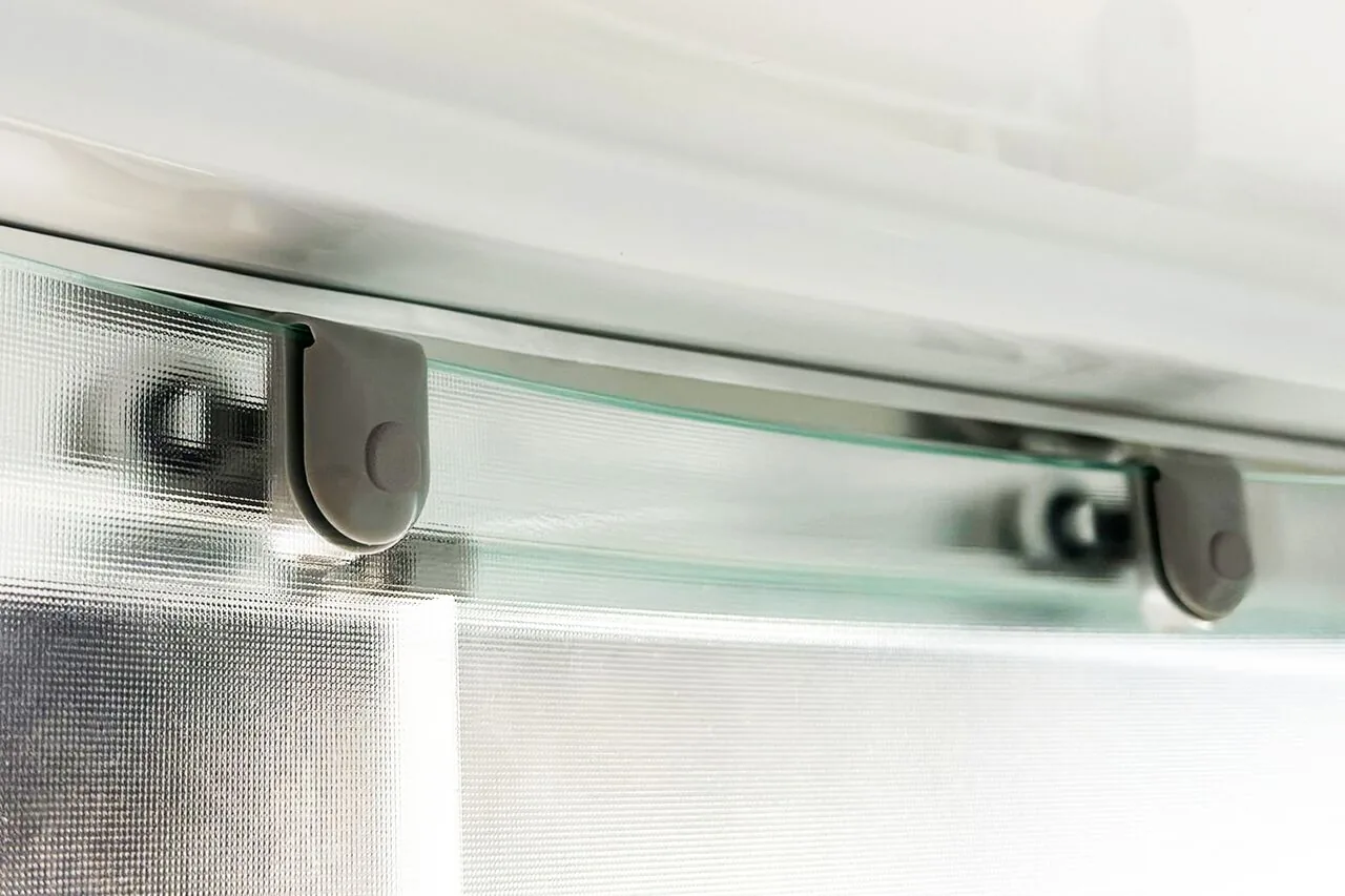 картинка Душевая кабина Royal Bath FATO RB 90HK-M-CH рифленое стекло 