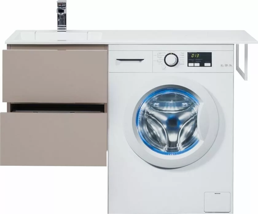 фото Тумба с раковиной Aquanet Алвита 120 L капучино арт. 00243775 