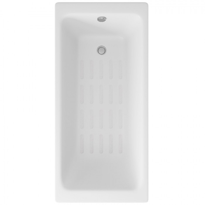 картинка Ванна чугунная Delice Parallel 1800х800 без ручек с ножками и антискользящим покрытием 