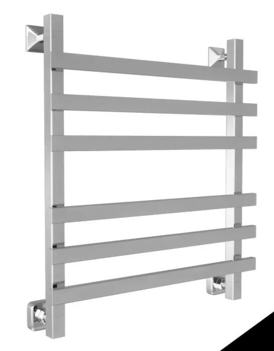 картинка Полотенцесушитель Двин N Plaza 80/50 Водяной (К3 Квадрат Черный матовый) (4656759171896) 