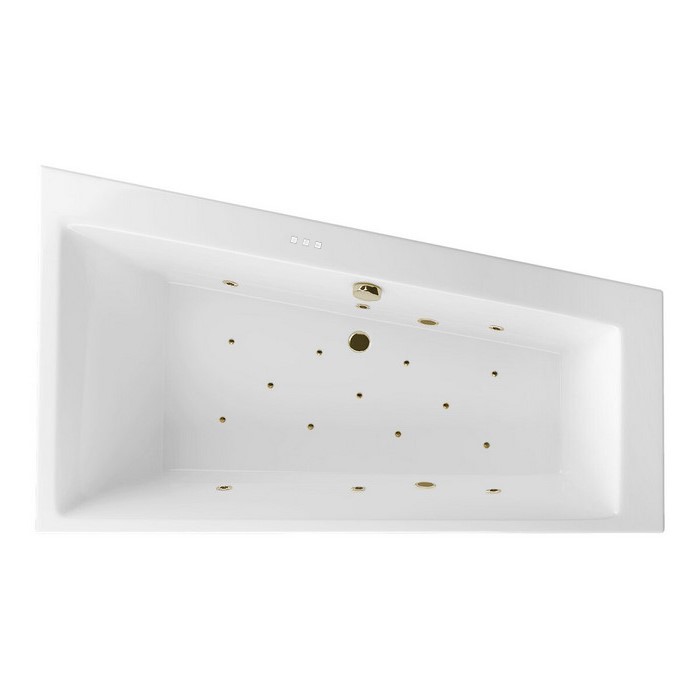 картинка Ванна EXCELLENT Sfera Slim 170x100 правая RELAX бронза 