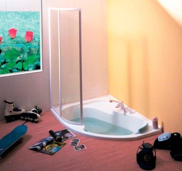 картинка Акриловая ванна Ravak Rosa II L 160 см с ножками CY55000000 