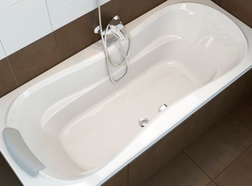 картинка Акриловая ванна Ravak Campanula II 180 см с ножками  CY00040000 