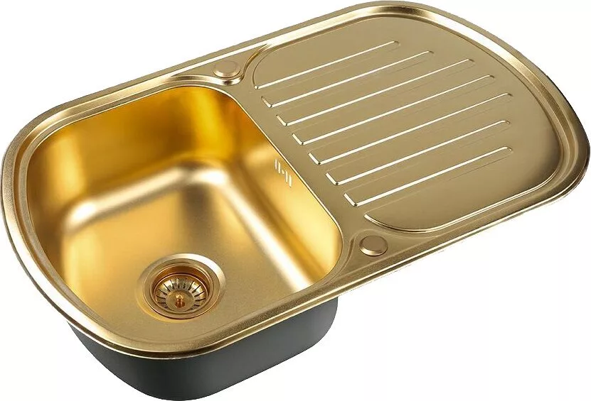 картинка Кухонная мойка ZORG Inox PVD SZR 7749 BRONZE 