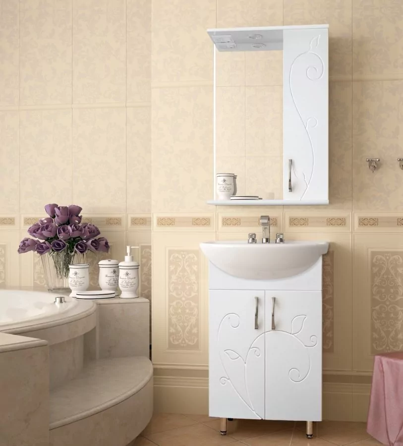 фото Тумба под раковину Style Line Эко Фьюжн 9 под умывальник Уют 55 