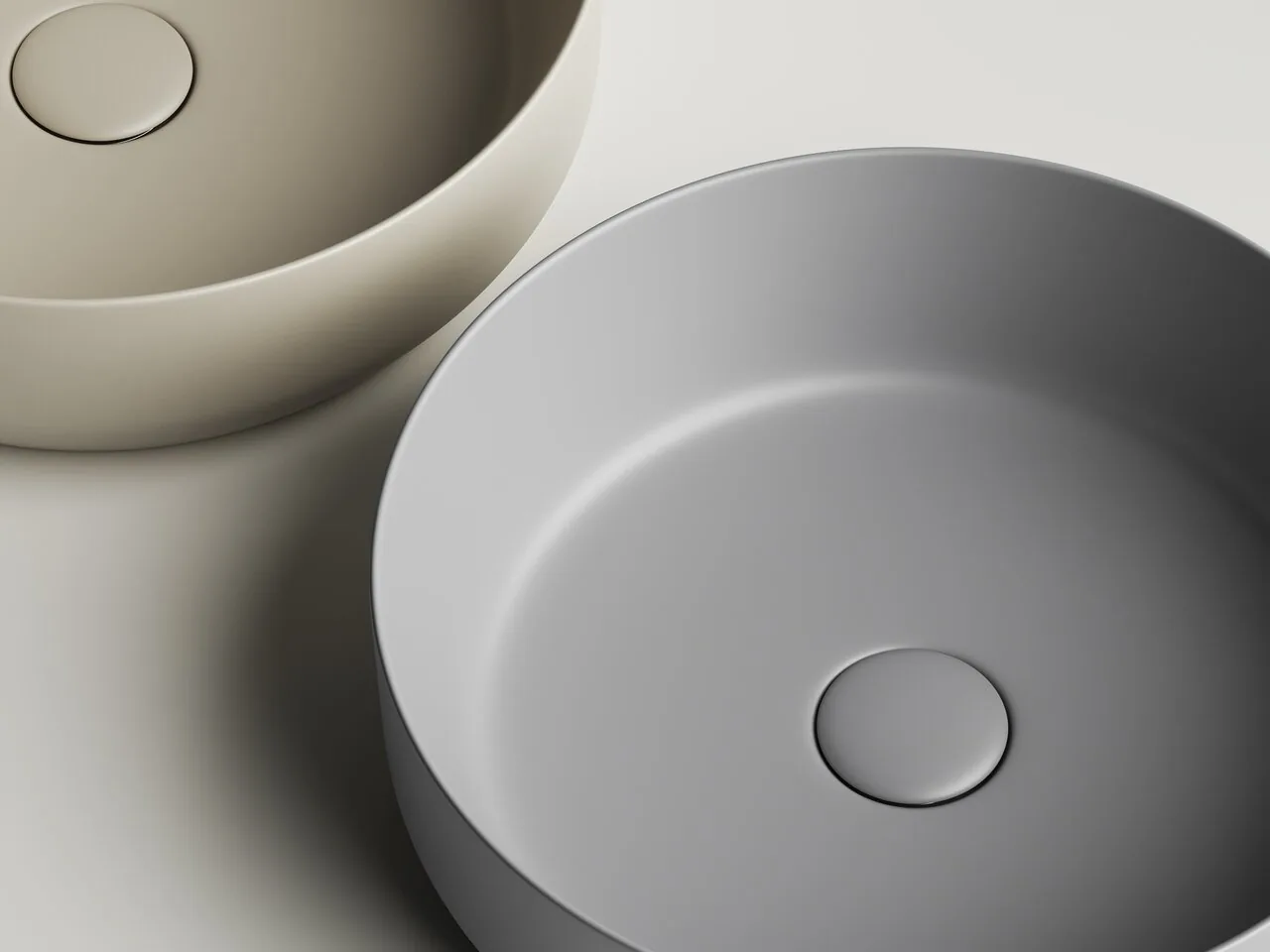 картинка Накладная раковина Ceramicanova Element CN6022MC цвет капучино матовый 39х39 см 