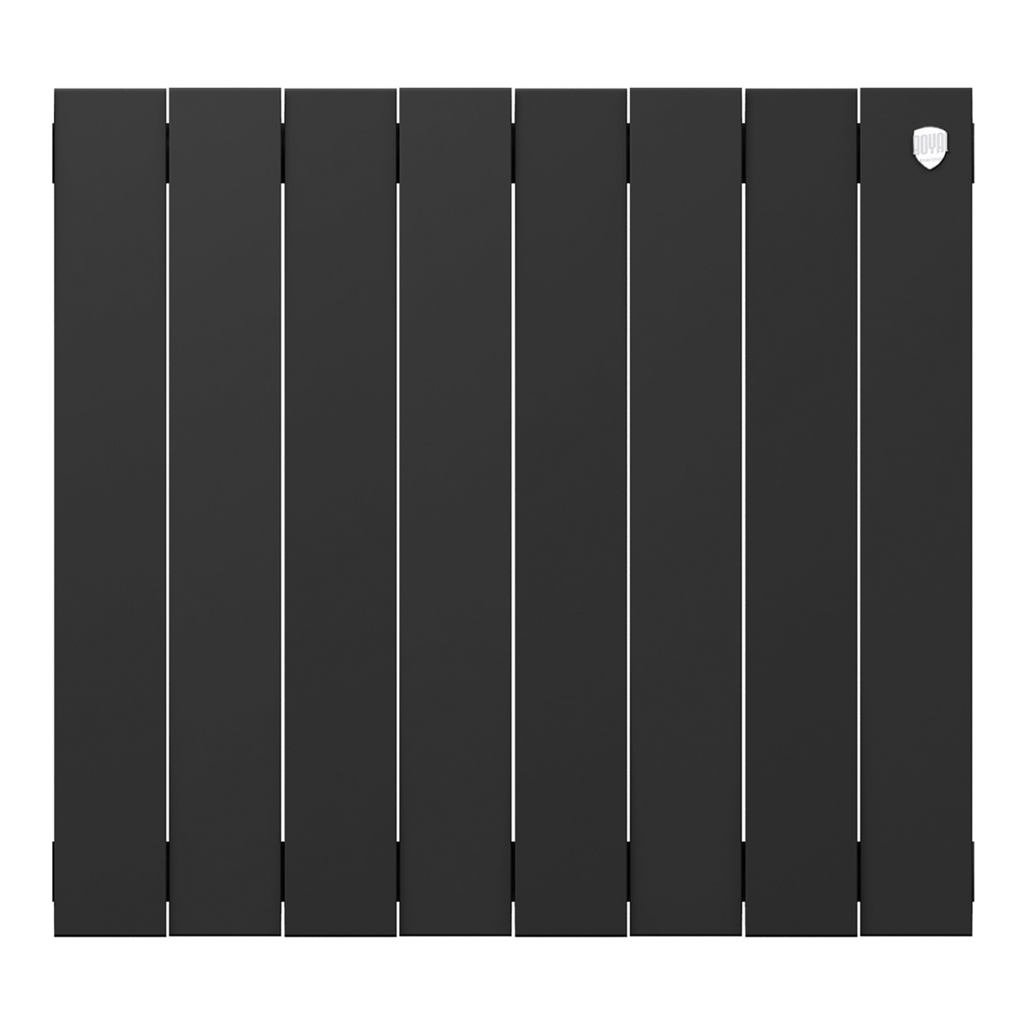 картинка Радиатор биметаллический Royal Thermo PianoForte 500 Чёрный 8 секций 