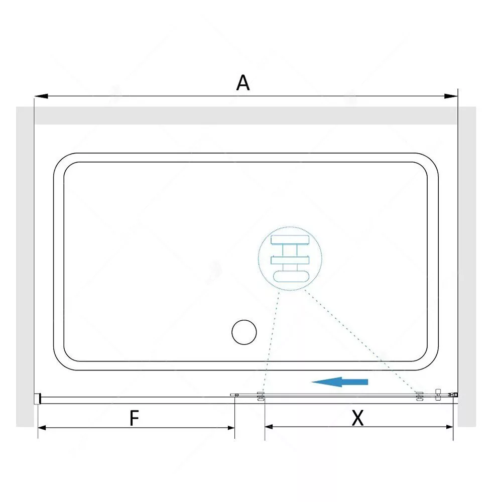 картинка Душевая дверь RGW SV-13B 06321310-14 