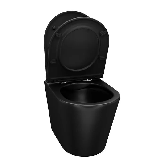 картинка Унитаз подвесной Iddis Calipso CALR3BMi25 черный 