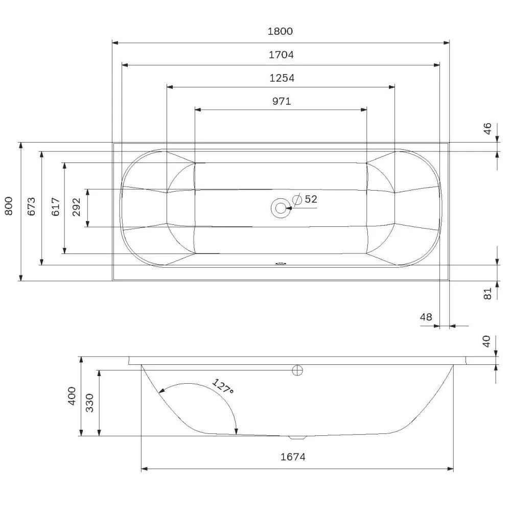 картинка Ванна акриловая AM.PM Above W9XA-180-080W-A 180х80 см 