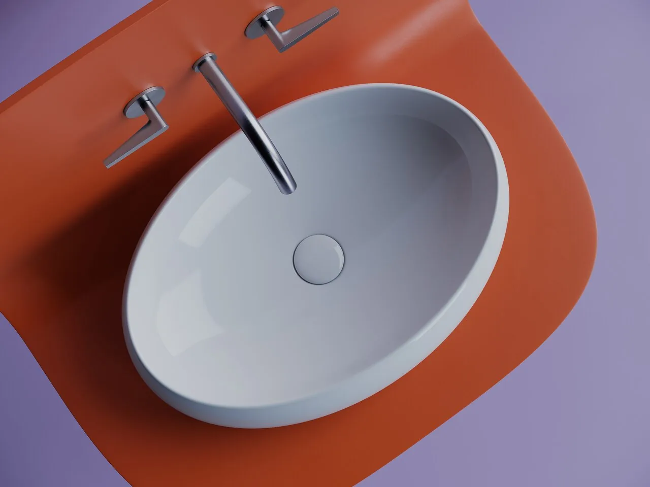 картинка Накладная раковина Ceramicanova Element CN5033 цвет белый 56х39 см 