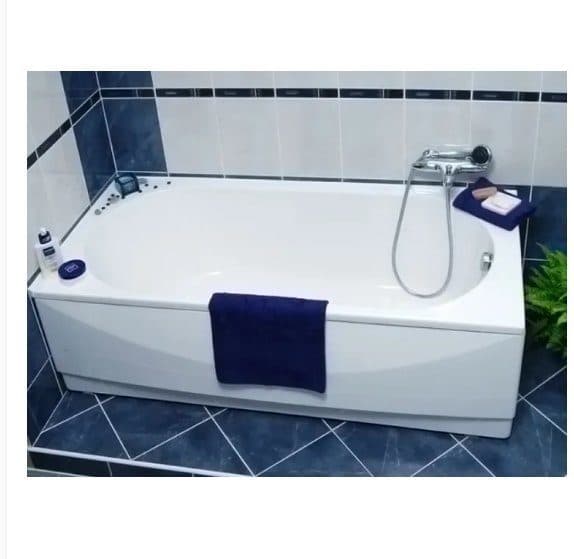 картинка Акриловая ванна Vagnerplast Kasandra 170 см ультра белый с каркасом VPK17070 