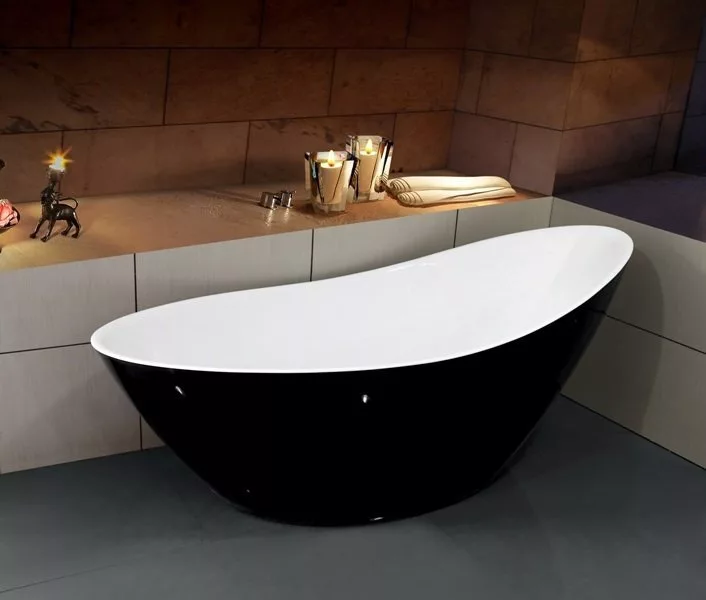 картинка Акриловая ванна Esbano London Black 