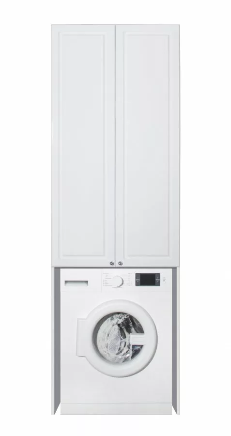 фото Шкаф-пенал над стиральной машиной Style Line 68 белый АА00-000060 