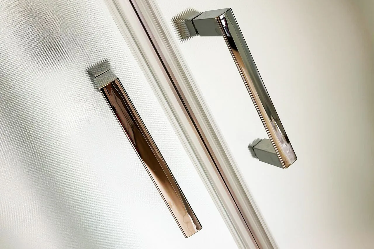 картинка Душевая кабина Royal Bath FATO RB 90HK-M-CH рифленое стекло 