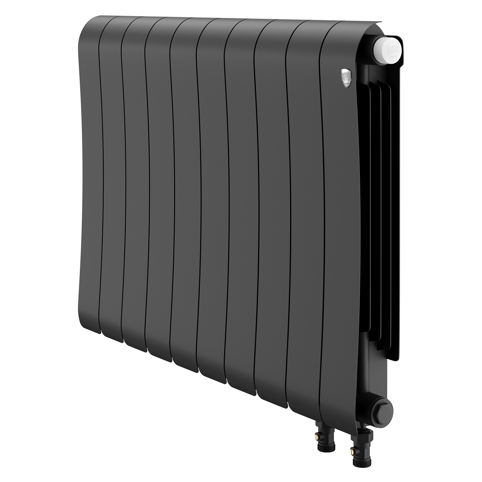 картинка Радиатор биметаллический Royal Thermo Infinity 500 Noir Sable VR80 10 секций 