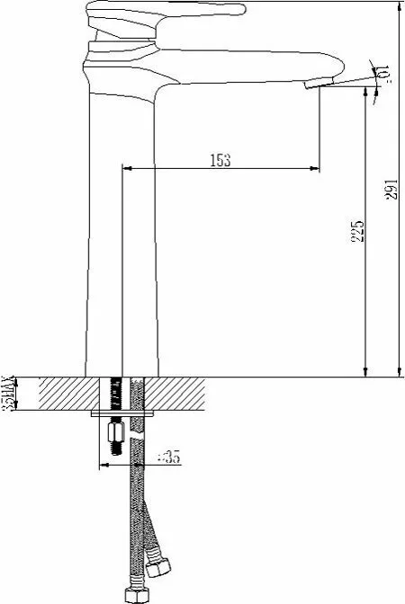 картинка Смеситель для раковины Lemark Status LM4409C 