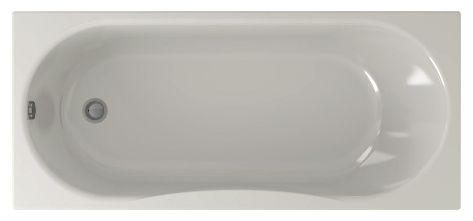 картинка Акриловая ванна Eurolux OLIVE 170x75 с каркасом и экраном 