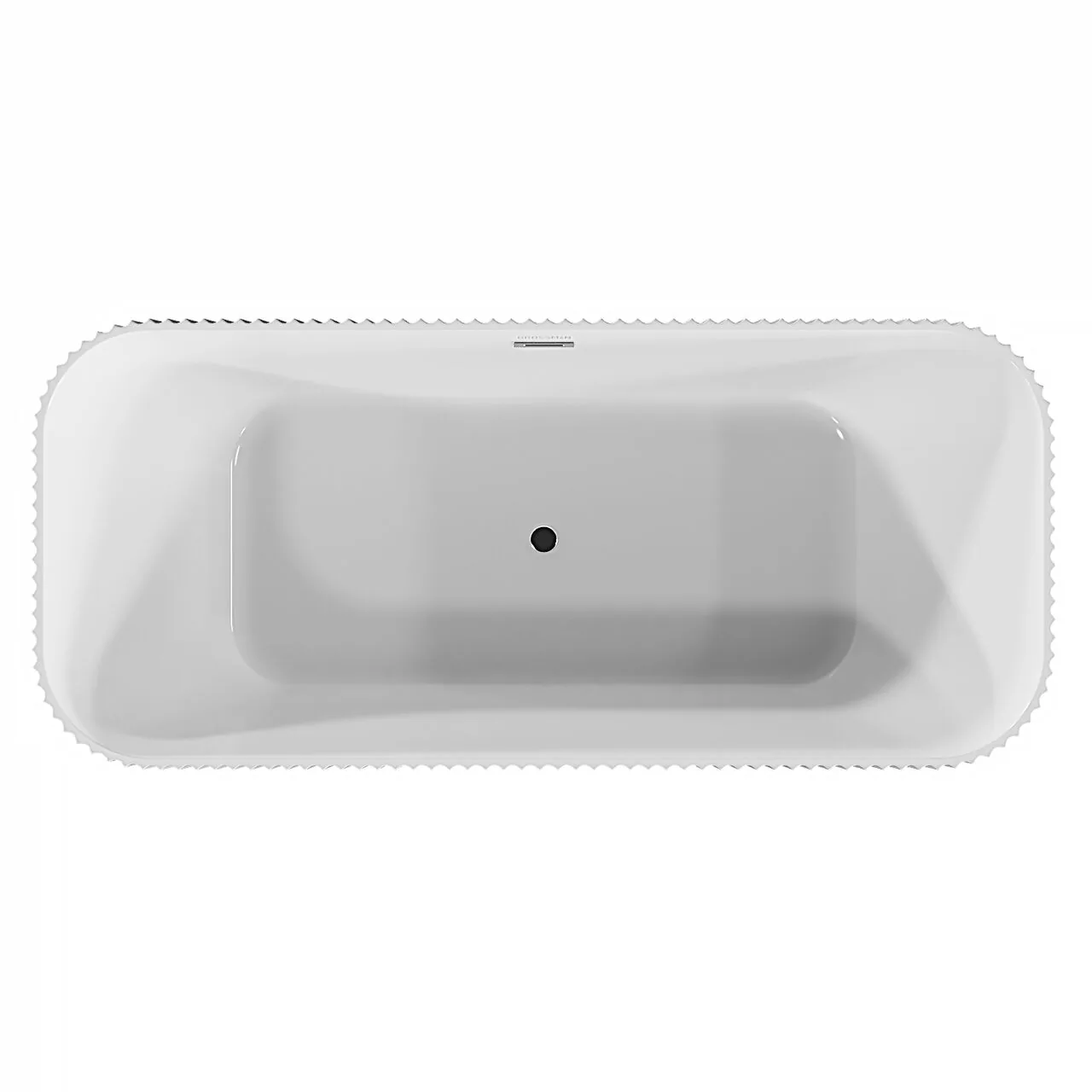 картинка Ванна отдельностоящая Grossman Cristal GR-2028F 75х170х58 рифленая 