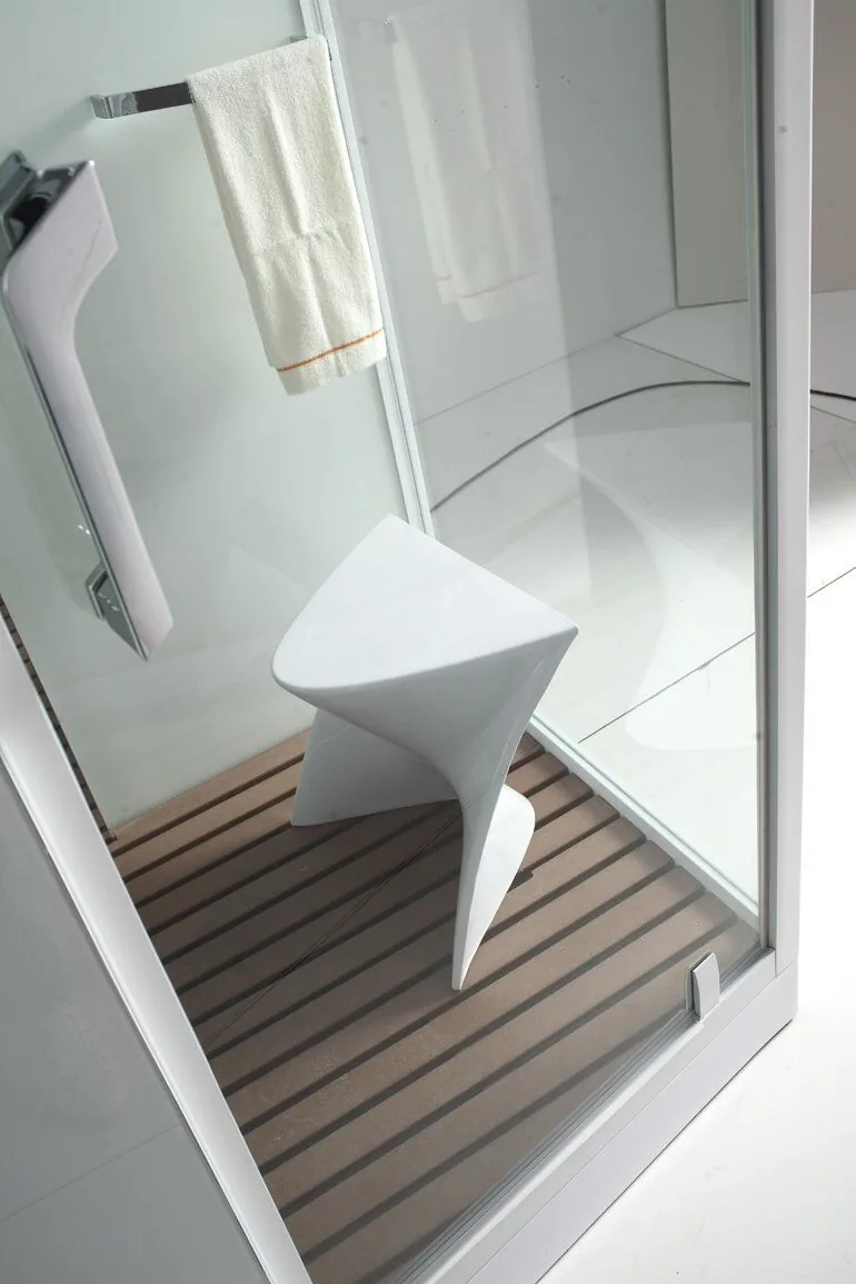 картинка Душевая кабина Orans OLS-SR89105LS White Long door handle 