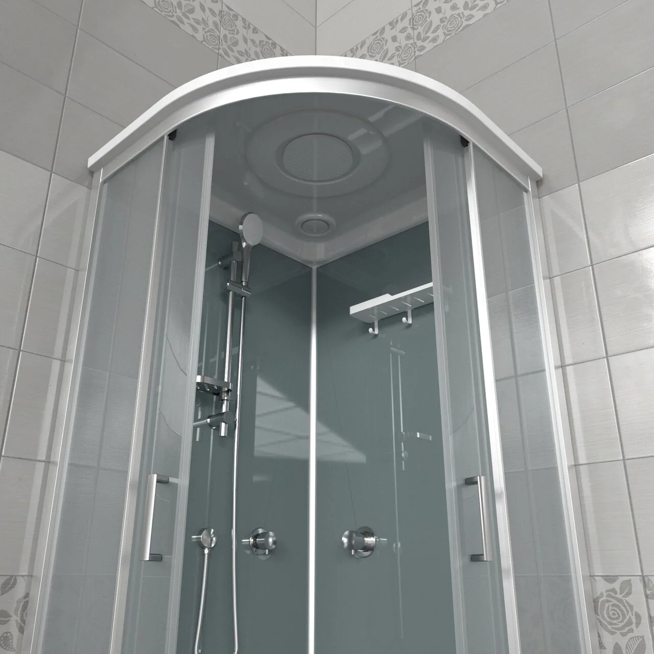 картинка Душевая кабина Triton Прайм-Сатин-Вельвет 90 А 