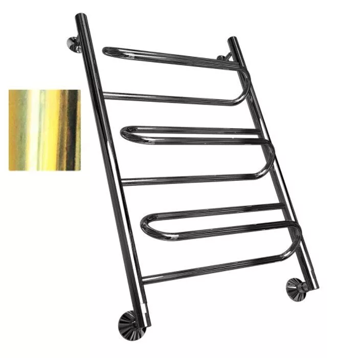 картинка Полотенцесушитель Двин W  80/50 1"-1/2" Универсальный К3, Золотой хром (74627085955153) 