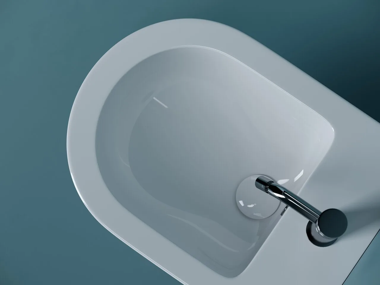 картинка Подвесное биде Ceramicanova Uno CN11002 