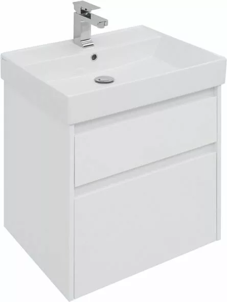 фото Мебель для ванной Aquanet Nova Lite 60 белый (2 ящика) арт.00242921 