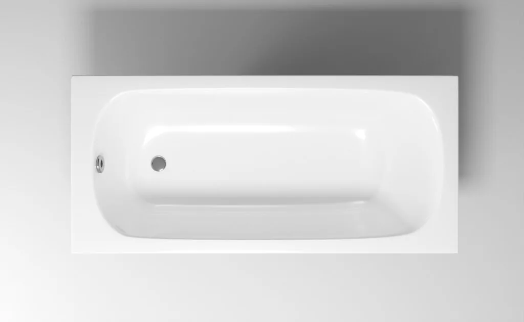 картинка Ванна стальная Iberica Blanca ARANDA эмалированная 150х70х39 см белая 
