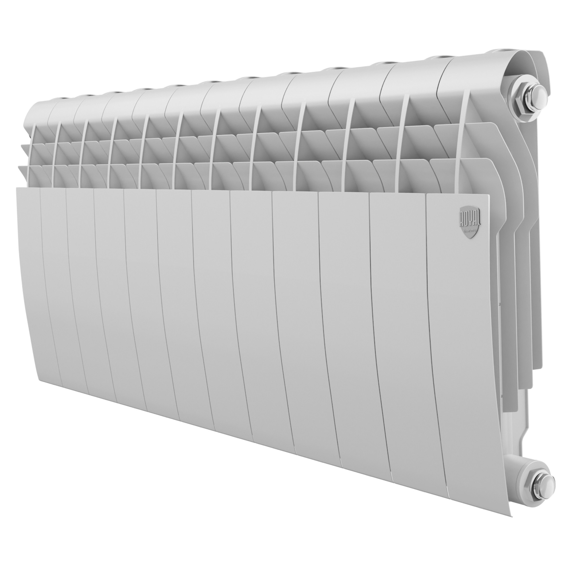 картинка Радиатор биметаллический Royal Thermo BILINER B 350 Белый 12 секции 