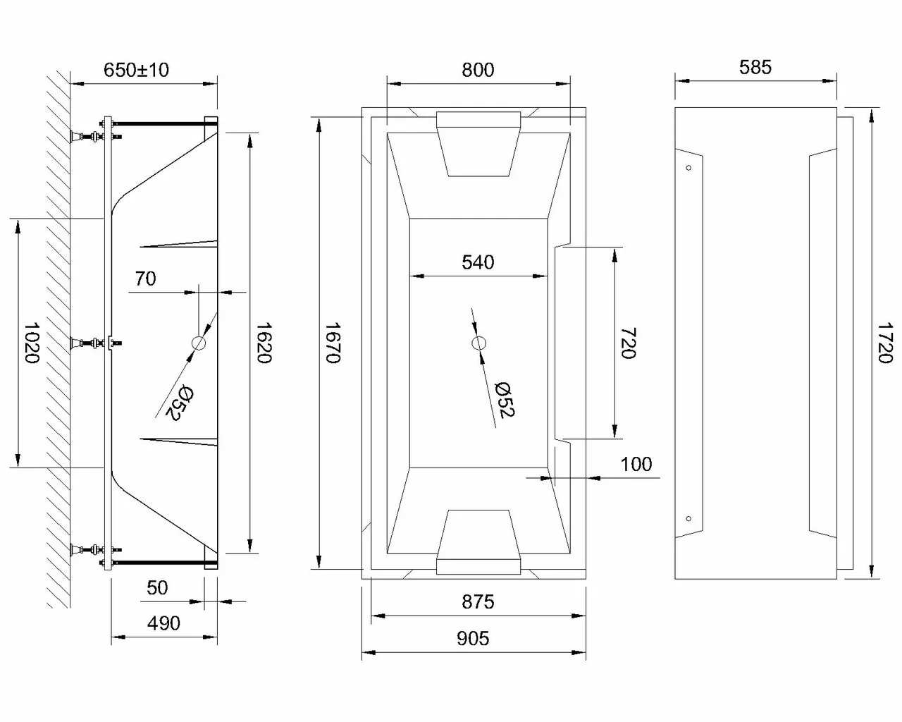 картинка Гидромассажная ванна Royal Bath TRIUMPH DE LUXE 170х87х65 