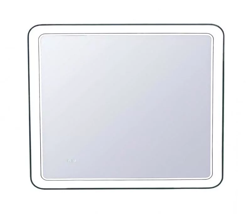 фото Зеркало Style Line Атлантика 100х80 с подсветкой и часами 