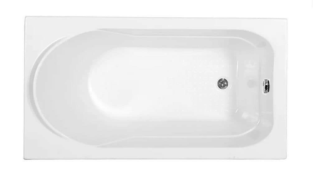 картинка Акриловая ванна Aquanet West 130x70 с ножками 00178682 