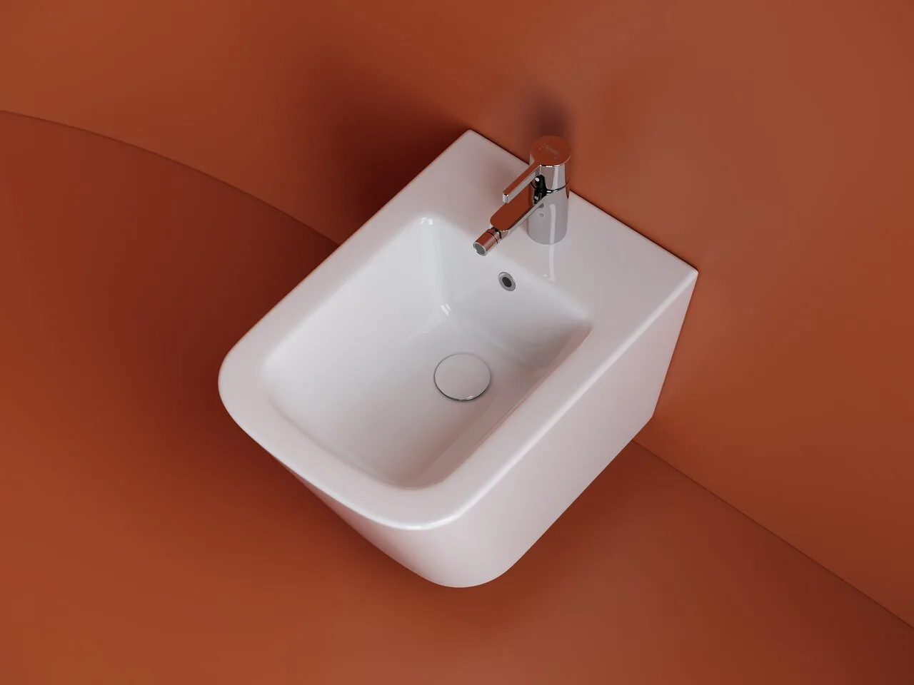 картинка Подвесное биде Ceramicanova Union CN4010 