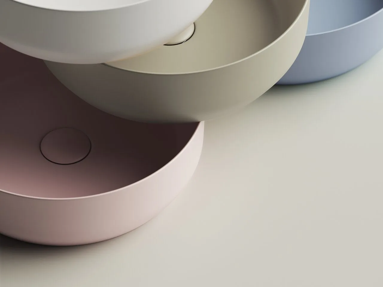 картинка Накладная раковина Ceramicanova Element CN6022MC цвет капучино матовый 39х39 см 